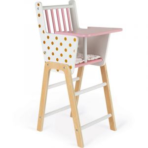 Chaise haute pour poupon Candy Chic