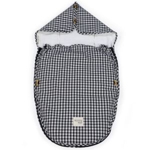 Nid d'ange et chanceliere si&egrave;ge auto Groupe 0 &Eacute;t&eacute; I Love Vichy Noir