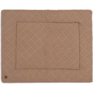 Tapis de jeu Check Knit Biscuit (75 x 95 cm)
