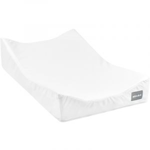 Matelas &agrave; langer inclin&eacute; Sofalange avec housse blanche