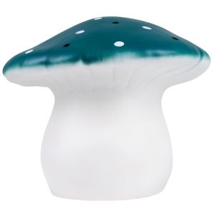 Grande lampe veilleuse champignon Bleu Sacrelle