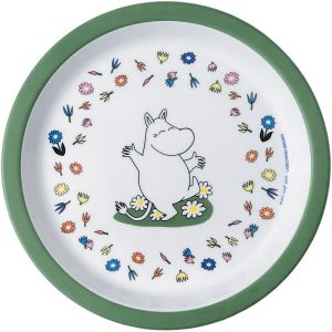 Assiette b&eacute;b&eacute; Moomin (18 cm)