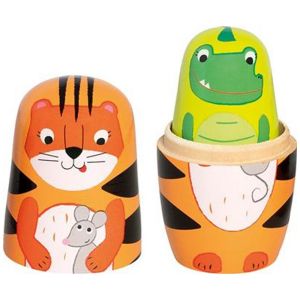 Poup&eacute;es gigognes Tavi et ses amis (5 pi&egrave;ces)