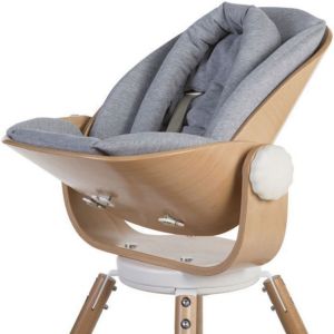 Coussin r&eacute;ducteur naissance pour chaise haute Evolu Newborn gris