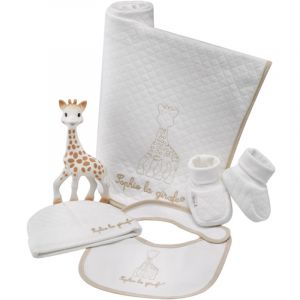 Coffret cadeau Mon trousseau de naissance Sophie la girafe So'pure