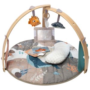 Tapis d'&eacute;veil avec arches en bois Ocean Bliss