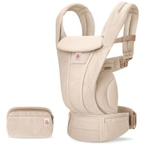 Porte-b&eacute;b&eacute; Omni Deluxe Mesh Natural Beige