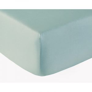 Drap Housse Percale Vexin Cumulus, Anne de Sol&egrave;ne 160 x 200 cm - Anne de Sol&egrave;ne