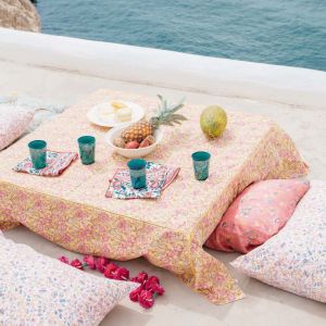 Nappe Carla Lemon Patchouli Spring, LOUISE MISHA 160 x 160 cm - LOUISE MISHA