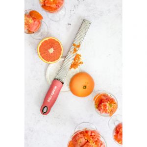 Zesteur râpe Premium, Microplane Rose à lèvres - Microplane