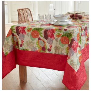 Nappe Taffetas Froissé Geisha Fuchsia, José Houel 170 x 250 cm - José Houel