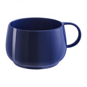 Tasse d&eacute;jeuner 39cl Empil&eacute;o Bleu Gourmet, Degrenne Paris - GUY DEGRENNE