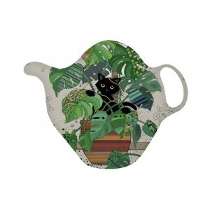Repose sachet de th&eacute; Chat Monstera, Kiub - Kiub