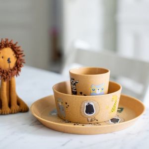 Set de 3 pièces enfant Zoo Connect, Koziol - Koziol