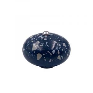 Poign&eacute;e c&eacute;ramique Terrazzo de l'Incroyable Cocotte, Cookut Bleu - COOKUT