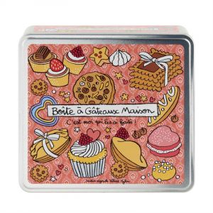 Bo&icirc;te &agrave; g&acirc;teaux Maison, Derri&egrave;re la porte - DERRIERE LA PORTE