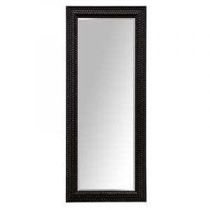 Grand miroir noir Pommes de Pin, Chehoma - Chehoma