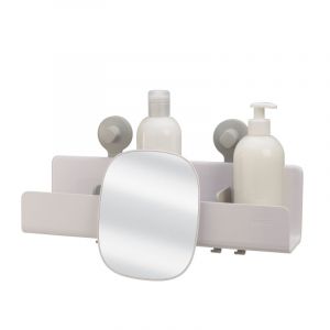 Grande &eacute;tag&egrave;re de douche avec miroir amovible EasyStore, Joseph Joseph - Umbra