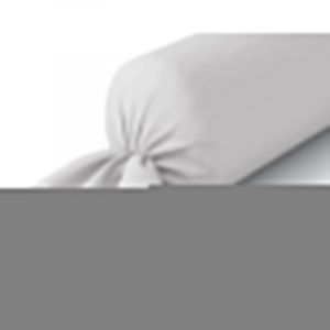 Taie de traversin Percale Vexin Opaline, Anne de Sol&egrave;ne - Anne de Sol&egrave;ne