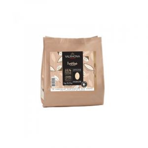 Chocolat de couverture Blanc Ivoire 35%, Valrhona 1 kg - VALRHONA