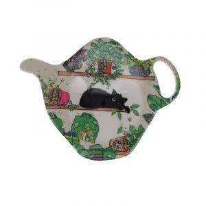 Repose sachet de th&eacute; Chat Plantes, Kiub - Kiub