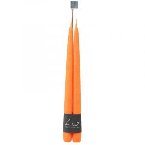 Set 2 flambeaux Velours, Rasteli Orange - Rasteli