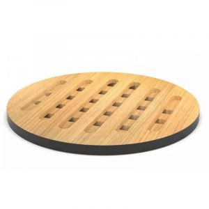 Dessous de plat en Bambou 28 cm, Cookut Noir - COOKUT