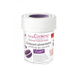 Colorant artificiel en poudre Violet, Scrapcooking - ScrapCooking