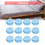 zerone Clips de fixation de couette Clips de fixation pour couette 12 pi&egrave;ces supports de housse de couette sport outillage Bleu