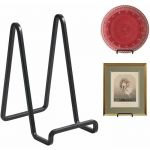 Chevalet Support Presentoir Porte Assiette - 6 Pouces Metal Support Assiette Decorative - Support Cadre Photo de Table -