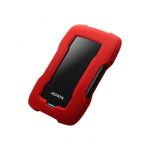 Disque dur externe portable ADATA HD330 - 1 To - USB 3.1 - AES 256 bits - rouge