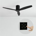 Ventilateur de plafond - Create - Sans lumi&egrave;re - Silencieux - Moteur DC 40W - &Oslash;132cm