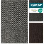 Paillasson Mélange Tapis de Porte pour lentrée label OEKO-TEX standard 100 Noir et Blanc 200 x 100 cm