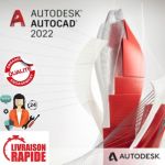 Logiciel - Autodesk - Autocad 2022 - Licence automatique - Windows 10 - Livraison rapide