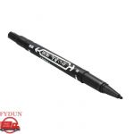 FYDUN Stylo de marquage de tatouage 10pcs / bo&icirc;te BOX BLACK END DOUBLE MARCHER DU SIGNE TATOUR TAGNE PERCING piercing aiguille