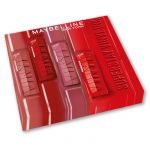 Maybelline New York Superstay Vinyl Ink  Encre &agrave; l&egrave;vres liquide mat 25 RED HOT 20 COY 15 PEACHY 50 WICKED