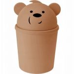 Poubelle a couches - seau a couches - filet a couche Proworld Petite poubelle en forme dourson pour chambre denfant 15 l