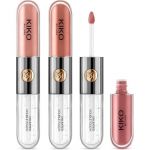 KIKO Milano Unlimited Double Touch Lip Set 01 Kit De 3 Rouges &Agrave; L&egrave;vres Liquides En Deux &Eacute;tapes