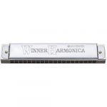 Harmonica - SUZUKI - SU-20-W - 20 trous doubles - M&eacute;tal et plastique - Multicolore