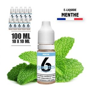 E-liquide 100ML saveur MENTHE avec 3MG de nicotine (e-liquide id : PROD821) - (10x10ML)