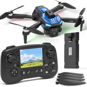 Drone Pliable Drone Pliable Avec Cam&eacute;ra 1080P &Eacute;cran LCD 28 Pouces &Eacute;vitement DObstacles