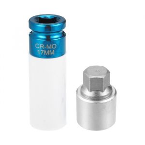 Écrou de roue X AUTOHAUX Type h Roue Verrouillage Cosse Écrou pour Audi Antivol Roue Serrure 1 Ensemble