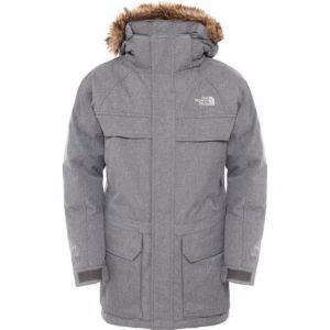 Doudounes - THE NORTH FACE - Mcmurdo Down Parka Boys - Gris - Homme - 73% coton 27% nylon