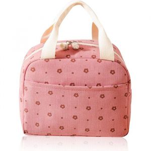 Sac Isotherme Repas pour Femme Lunch Bag Isotherme Femme Portable Lunch Box Thermos Repas Sac &agrave; Main pour Bureau Travail