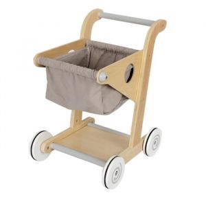 Trotteur pour b&eacute;b&eacute;Chariot Multi-Activit&eacute;sChariot de Marche en Bois &agrave; PousserJouet pour Enfants &Eacute;volutif &agrave; Partir de 1 ans