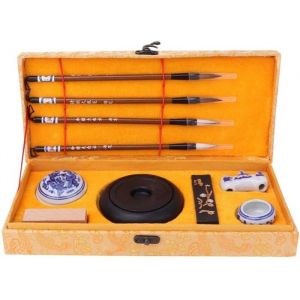 Ensemble de calligraphie Ensemble de calligraphie traditionnelle chinoise Pinceaux chinois Quatre trésors de létude Brush Ni