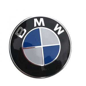 Emblème - BMW - Insigne 74mm - Noir - Pour véhicule bateau - Livraison express 72h