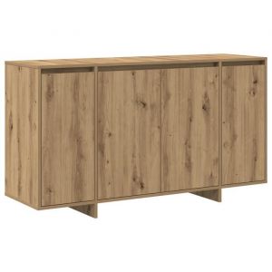 PROMOTION Buffet salle à mangerCommode Salon en chêne Chêne artisanal Bois composite 135 x 41 x 75 cm 49034 - BestMeuble