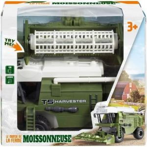 Jouet - WDK PARTNER - A2302451 1907 - Moissonneuse-batteuse à friction - Sons et lumières - 22 cm