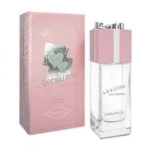 Eau Suprême pour Femme - JE TAIME - 100ml - Fruité - Harmonie de notes douces et fruitées